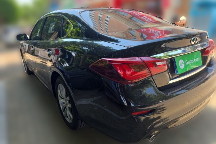 Used Infiniti Q70 2017 Q70L 2.5L Elite Edition Rear Left 45 Deg