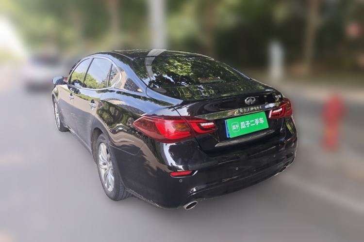 Used Infiniti Q70 2017 Q70L 2.5L Elite Edition Rear Left 45 Deg