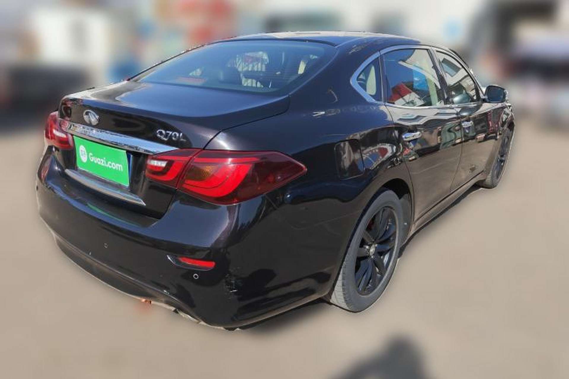 Used Infiniti Q70 2017 Q70L 2.5L Elite Edition Rear Right 45 Deg