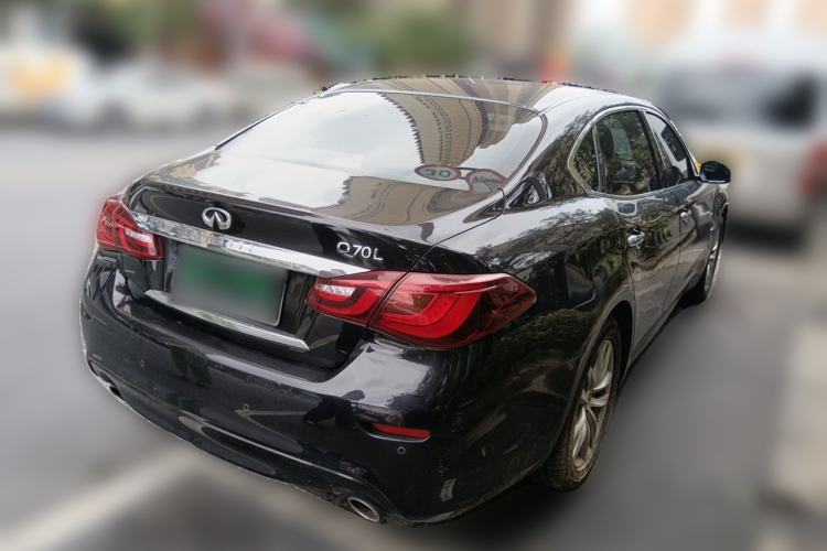 Used Infiniti Q70 2017 Q70L 2.5L Elite Edition Rear Right 45 Deg