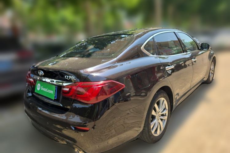 Used Infiniti Q70 2017 Q70L 2.5L Elite Edition Rear Right 45 Deg