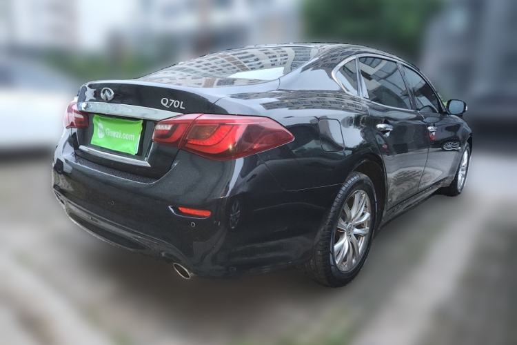 Used Infiniti Q70 2017 Q70L 2.5L Elite Edition Rear Right 45 Deg