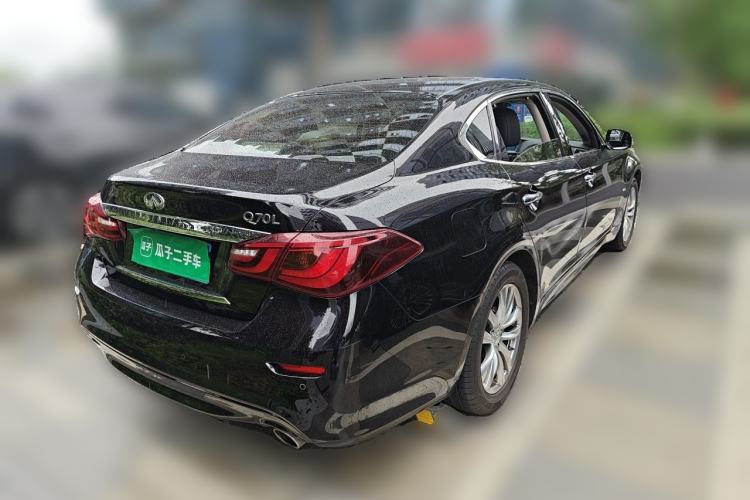Used Infiniti Q70 2017 Q70L 2.5L Elite Edition Rear Right 45 Deg