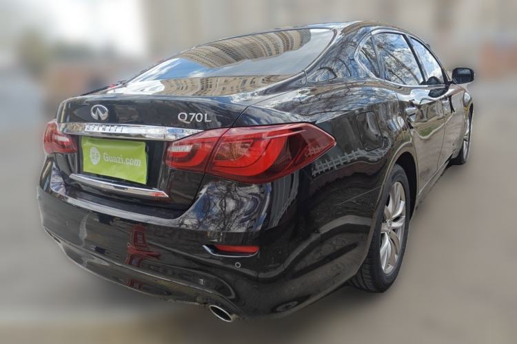 Used Infiniti Q70 2017 Q70L 2.5L Elite Edition Rear Right 45 Deg