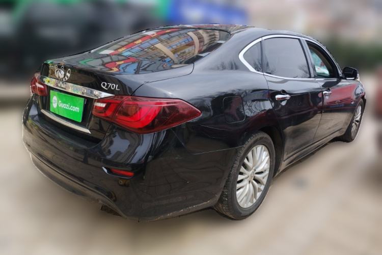 Used Infiniti Q70 2017 Q70L 2.5L Enjoyment Edition Rear Right 45 Deg