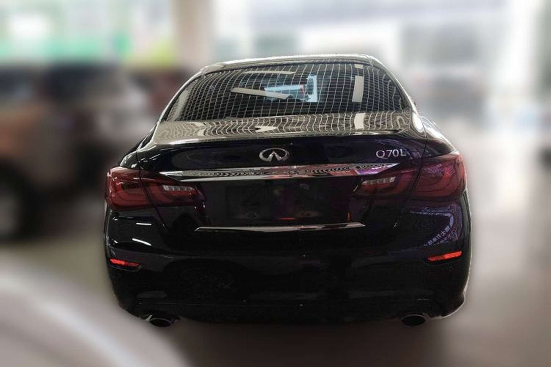 Used Infiniti Q70 2017 Q70L 2.5L Elite Edition Rear
