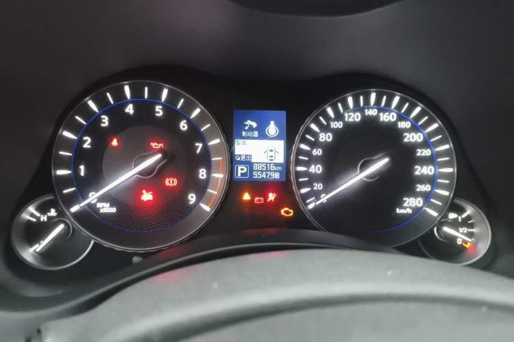 Used Infiniti Q70 2017 Q70L 2.5L Elite Edition Instrument Cluster