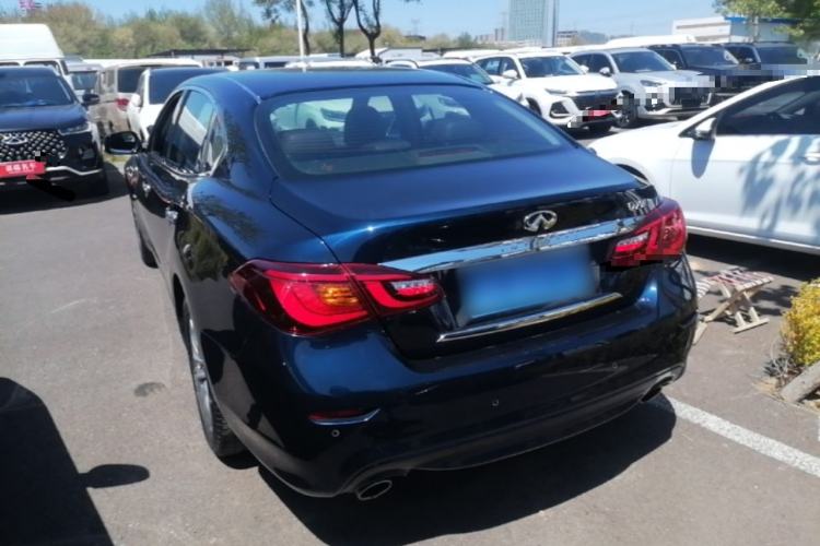 Used Infiniti Q70 2017 Q70L 2.5L Elite Edition Rear Left 45 Deg