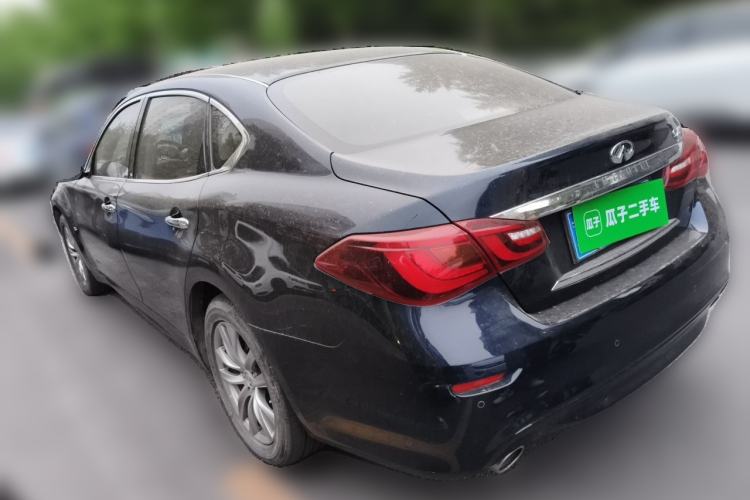Used Infiniti Q70 2017 Q70L 2.5L Elite Edition Rear Left 45 Deg