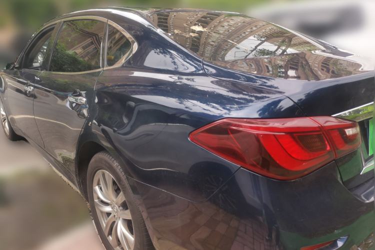 Used Infiniti Q70 2017 Q70L 2.5L Elite Edition Rear Left 45 Deg