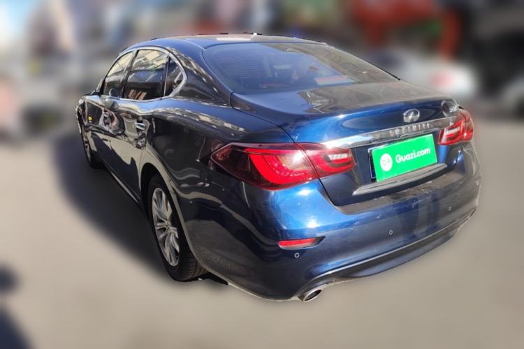 Used Infiniti Q70 2017 Q70L 2.5L Elite Edition Rear Left 45 Deg