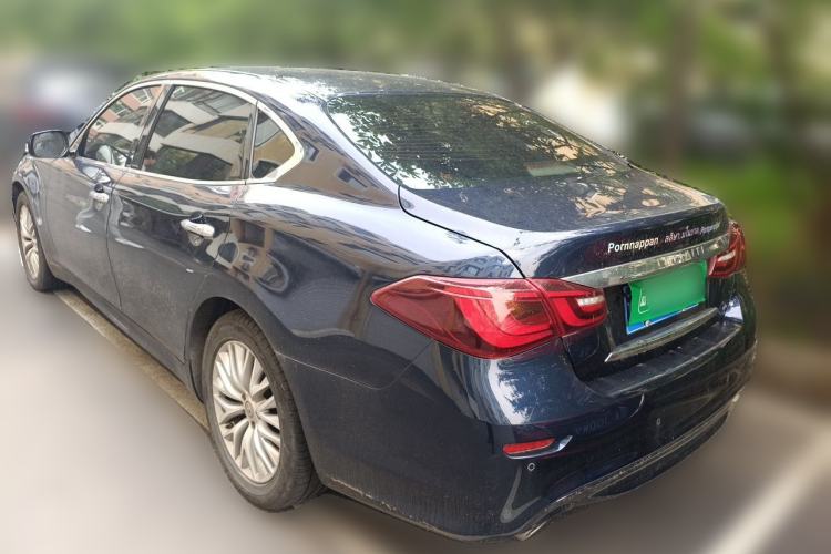 Used Infiniti Q70 2017 Q70L 2.5L Elite Edition Rear Left 45 Deg