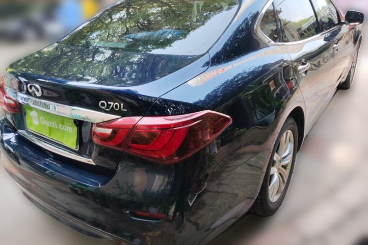 Used Infiniti Q70 2017 Q70L 2.5L Elite Edition Rear Right 45 Deg
