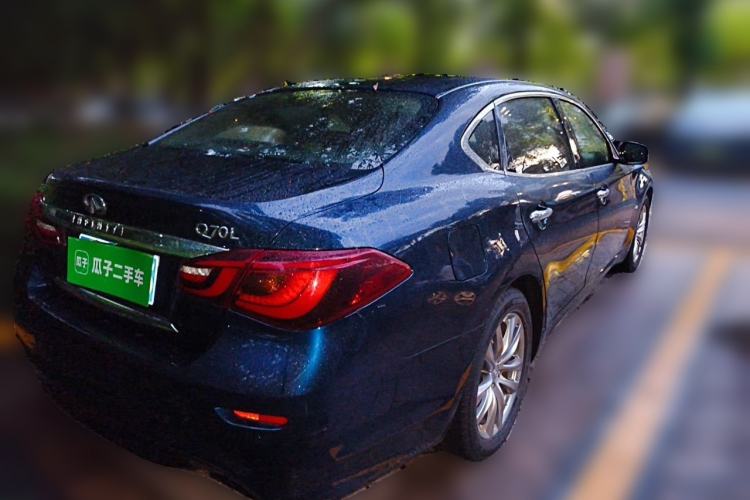 Used Infiniti Q70 2017 Q70L 2.5L Elite Edition Rear Right 45 Deg