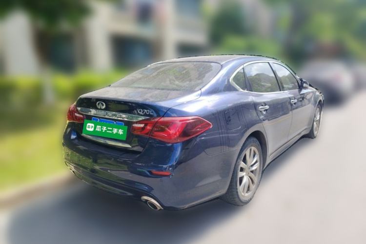 Used Infiniti Q70 2017 Q70L 2.5L Elite Edition Rear Right 45 Deg