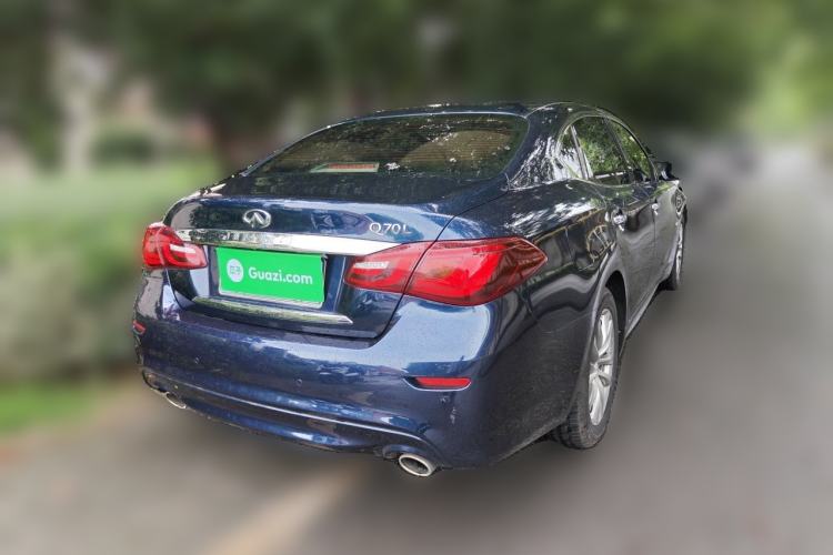 Used Infiniti Q70 2017 Q70L 2.5L Elite Edition Rear Right 45 Deg