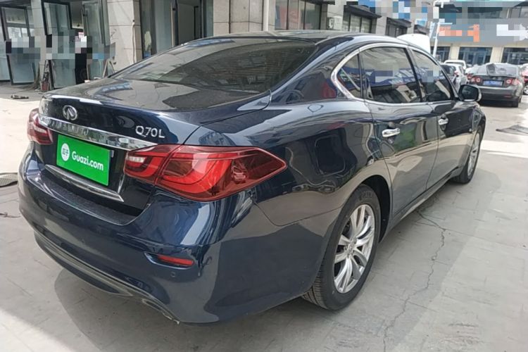 Used Infiniti Q70 2017 Q70L 2.5L Elite Edition Rear Right 45 Deg