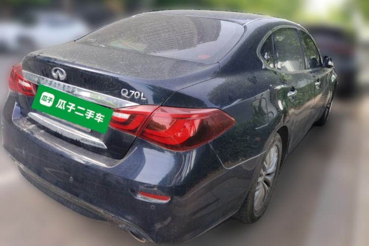 Used Infiniti Q70 2017 Q70L 2.5L Enjoyment Edition Rear Right 45 Deg