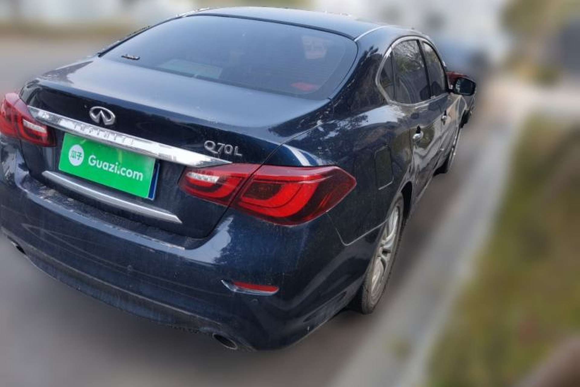Used Infiniti Q70 2017 Q70L 2.5L Enjoyment Edition Rear Right 45 Deg
