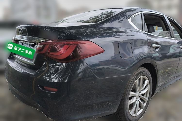 Used Infiniti Q70 2017 Q70L 2.5L Elite Edition Rear Right 45 Deg