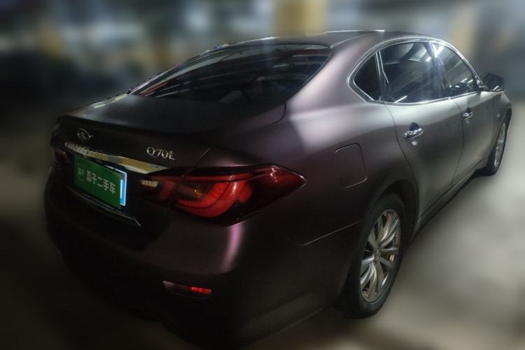 Used Infiniti Q70 2017 Q70L 2.5L Elite Edition Rear Right 45 Deg