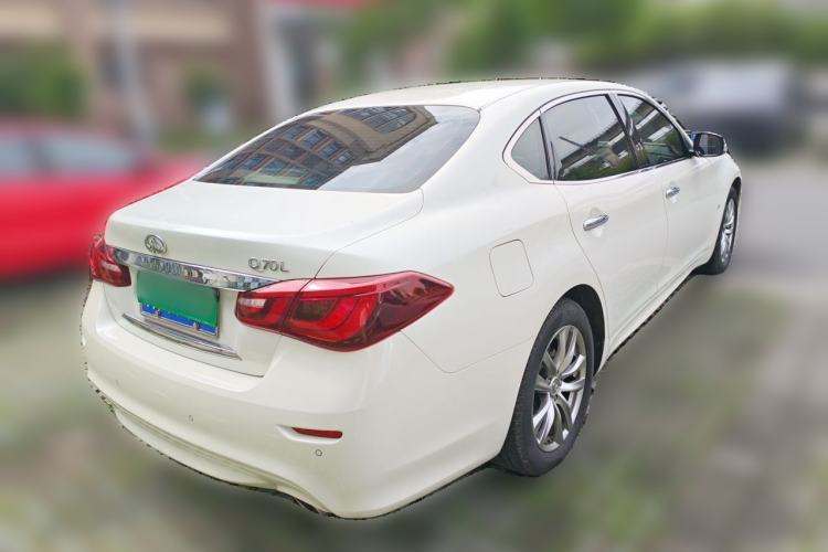 Used Infiniti Q70 2017 Q70L 2.5L Elite Edition Rear Right 45 Deg