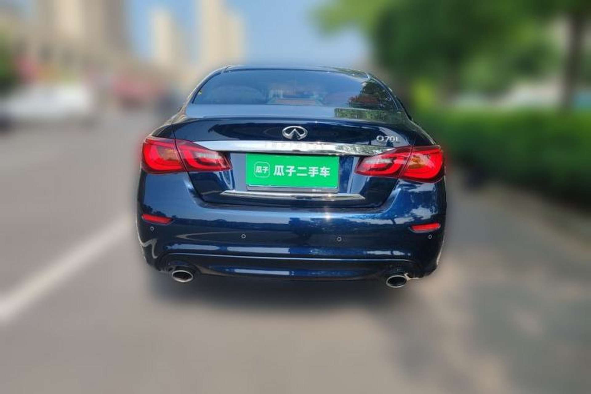 Used Infiniti Q70 2019 Q70L 2.0T Enjoyment Edition Rear