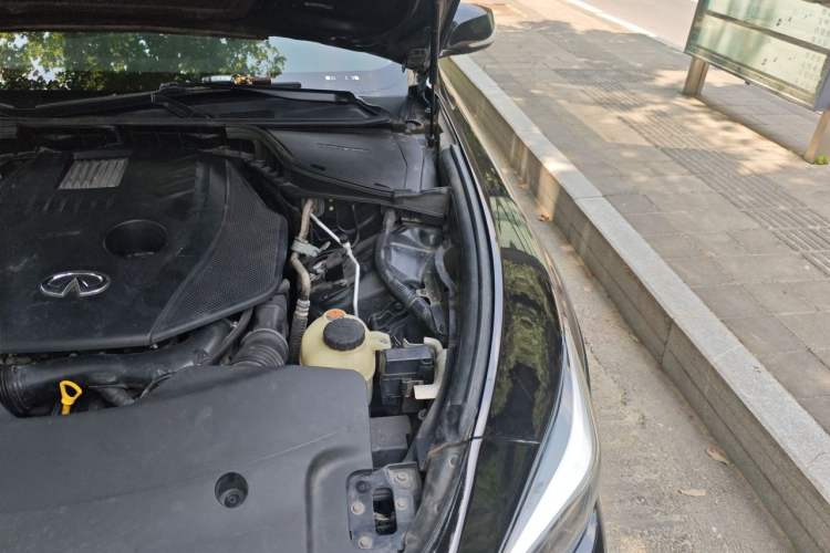 Used Infiniti Q70 2019 Q70L 2.0T Elite Plus Version Engine Bay Left