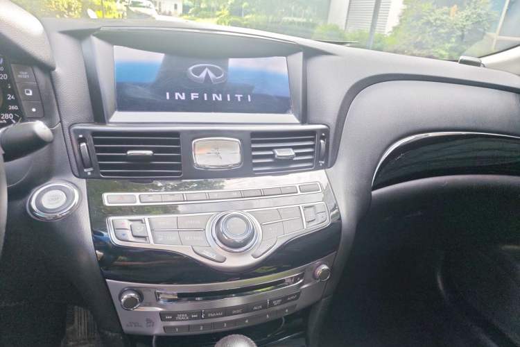 Used Infiniti Q70 2019 Q70L 2.0T Elite Edition Audio And AC Panel