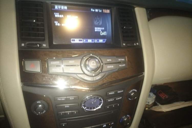 Used Infiniti QX 2011 QX56 Audio And AC Panel