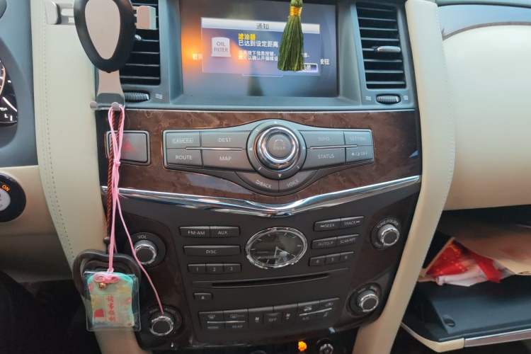 Used Infiniti QX 2011 QX56 Audio And AC Panel