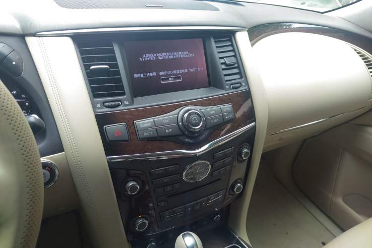Used Infiniti QX 2011 QX56 Audio And AC Panel