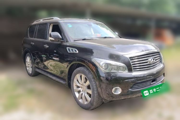 Used Infiniti QX 2011 QX56 Front Right 45 Deg