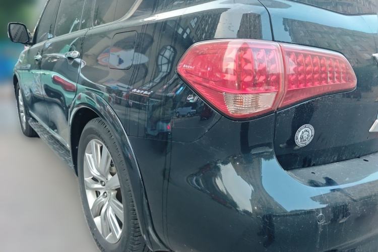 Used Infiniti QX 2011 QX56 Rear Left 45 Deg