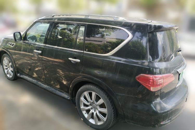 Used Infiniti QX 2011 QX56 Rear Left 45 Deg