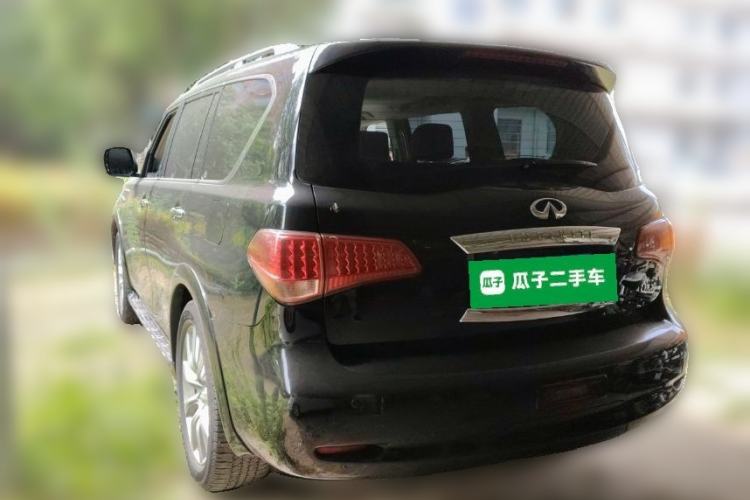Used Infiniti QX 2011 QX56 Rear Left 45 Deg