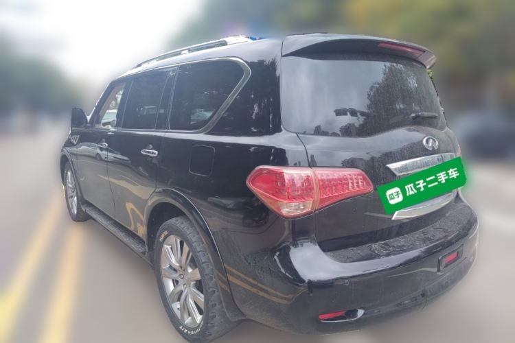 Used Infiniti QX 2011 QX56 Rear Left 45 Deg