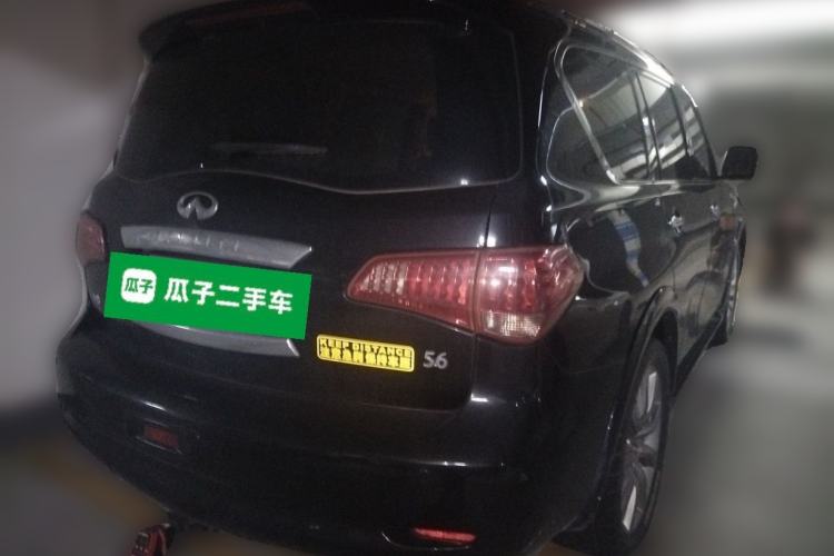 Used Infiniti QX 2011 QX56 Rear Right 45 Deg