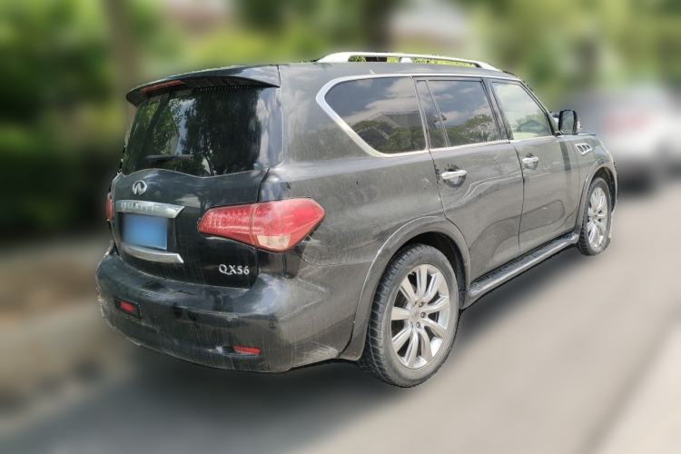 Used Infiniti QX 2011 QX56 Rear Right 45 Deg