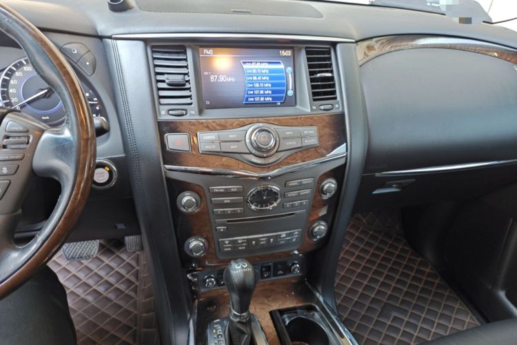 Used Infiniti QX 2011 QX56 Audio And AC Panel
