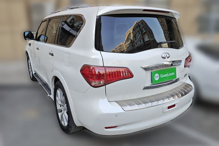 Used Infiniti QX 2011 QX56 Rear Left 45 Deg