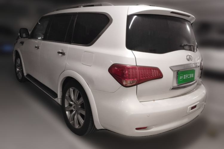 Used Infiniti QX 2011 QX56 Rear Left 45 Deg