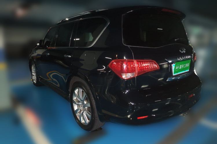 Used Infiniti QX 2013 QX56 Rear Left 45 Deg
