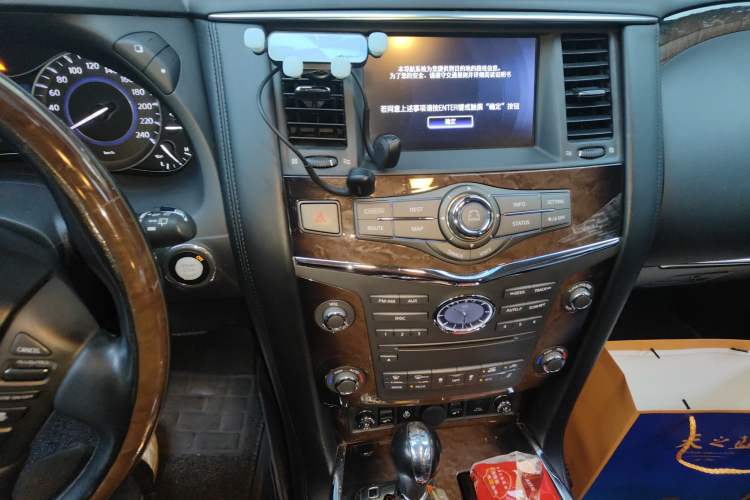 Used Infiniti QX 2013 QX56 Upgraded Model Audio And AC Panel