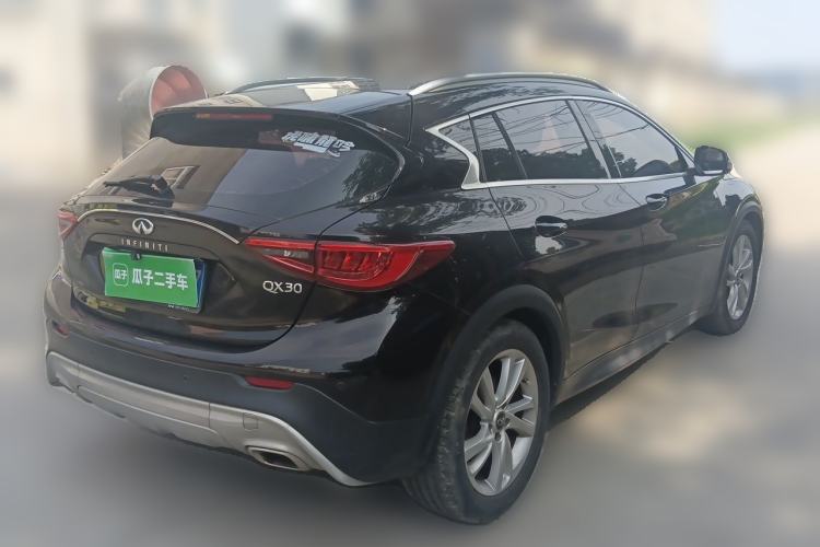 Used Infiniti QX30 2017 1.6T Two-Wheel-Drive Sport Edition Rear Right 45 Deg