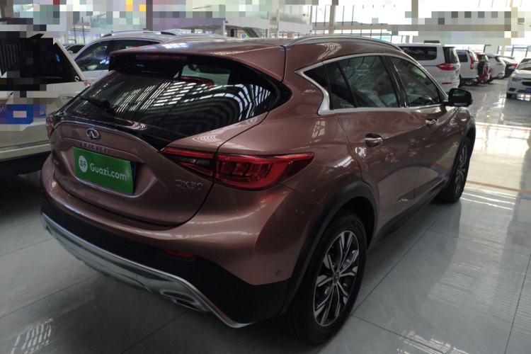Used Infiniti QX30 2017 2.0T Four-Wheel Drive Sport Edition Rear Right 45 Deg