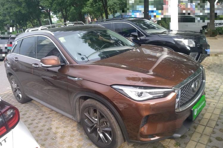 Used Infiniti QX50 2020 2.0T Four-Wheel Drive Navigation Edition Front Right 45 Deg