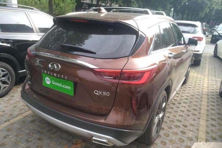Used Infiniti QX50 2020 2.0T Four-Wheel Drive Navigation Edition Rear Right 45 Deg