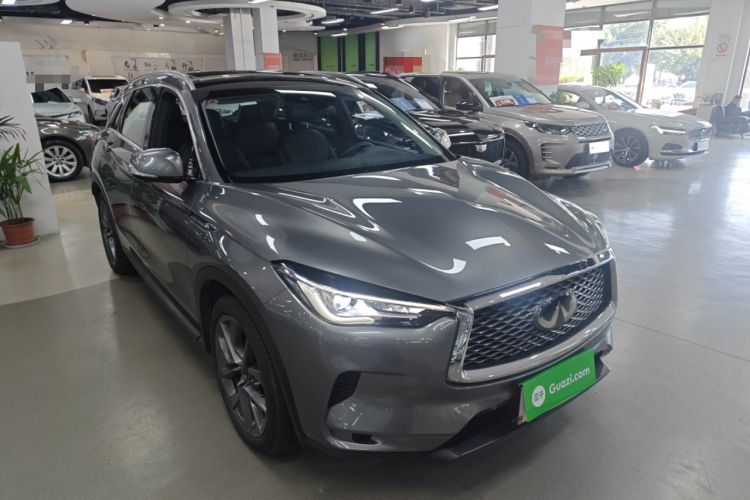 Used Infiniti QX50 2022 2.0T Four-Wheel Drive Navigation Edition Front Right 45 Deg