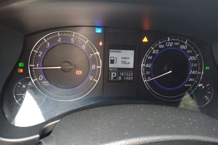 Used Infiniti QX50 2013 2.5L Two-Wheel-Drive Elegant Edition Instrument Cluster